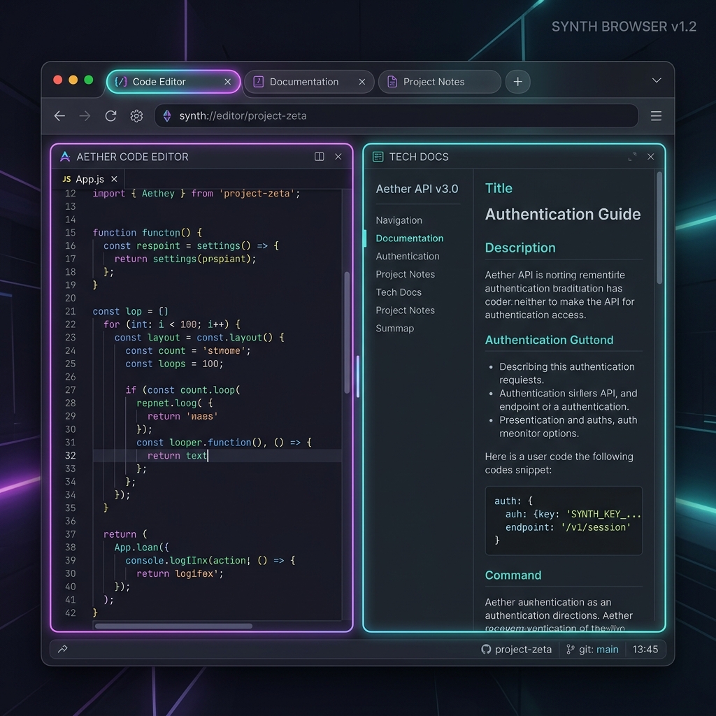 Xoodal split view